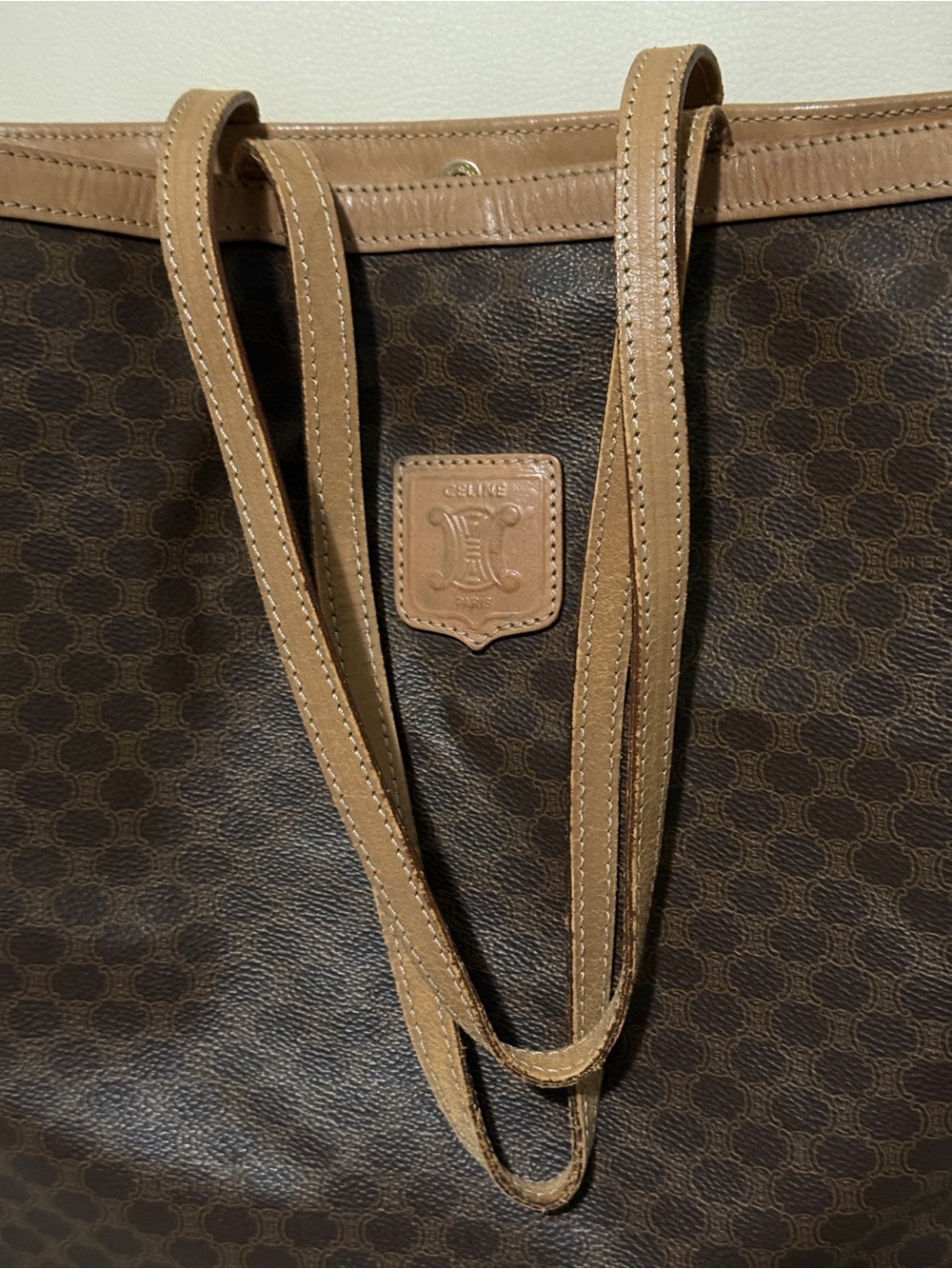 Celine Macadam coated canvas (PVC) Tote - Picture 12 of 15